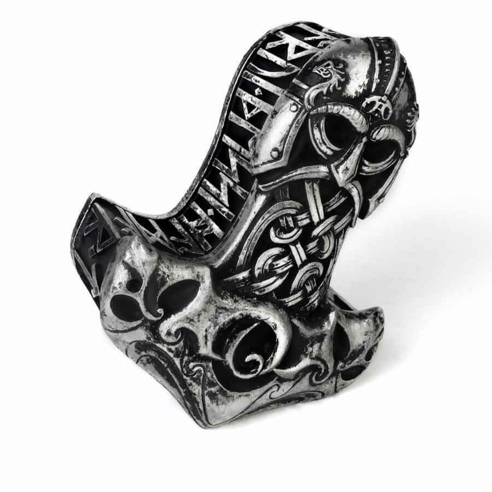 DISCONTINUED!!!  Alchemy Gothic Viking Thor's Hammer Trinket Box NEW - Picture 3 of 3